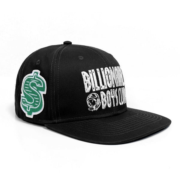 Billionaire Boys Club Dollar Snapback Hat Black Billionaire Boys Club Billionaire Boys Club - originalfook singapore