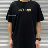 Rickyisclown [RIC] Tape Smiley Tee Black [R8210506H-JJJJ] RICKYISCLOWN RICKYISCLOWN - originalfook singapore