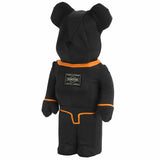 MEDICOM BEARBRICK X Porter Yoshida Japan Tanker Black 400% MEDICOM MEDICOM - originalfook singapore