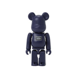 MEDICOM BEARBRICK X Porter Yoshida Japan Tanker Iron Blue 400% + 100% MEDICOM MEDICOM - originalfook singapore