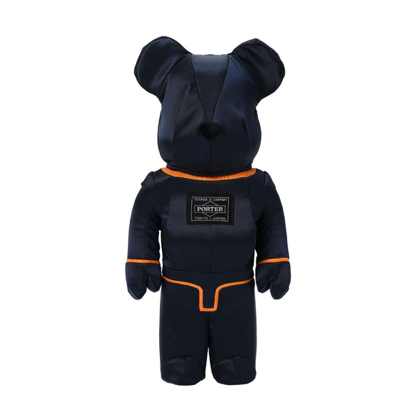 MEDICOM BEARBRICK X Porter Yoshida Japan Tanker Iron Blue 400% + 100% MEDICOM MEDICOM - originalfook singapore