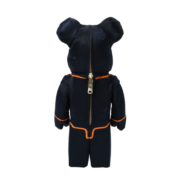 MEDICOM BEARBRICK X Porter Yoshida Japan Tanker Iron Blue 400% + 100% MEDICOM MEDICOM - originalfook singapore