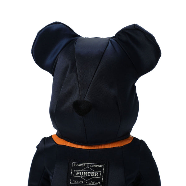 MEDICOM BEARBRICK X Porter Yoshida Japan Tanker Iron Blue 400% + 100% MEDICOM MEDICOM - originalfook singapore