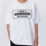 Neighborhood NH-1 SS CO Tee White Neighborhood Neighborhood - originalfook singapore