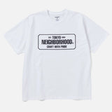 Neighborhood NH-1 SS CO Tee White Neighborhood Neighborhood - originalfook singapore