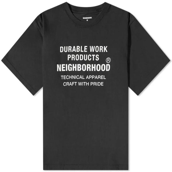 Neighborhood NH-8 SS Tee Black Neighborhood Neighborhood - originalfook singapore