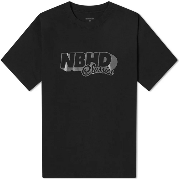 Neighborhood NH-8 Tee Black Neighborhood Neighborhood - originalfook singapore