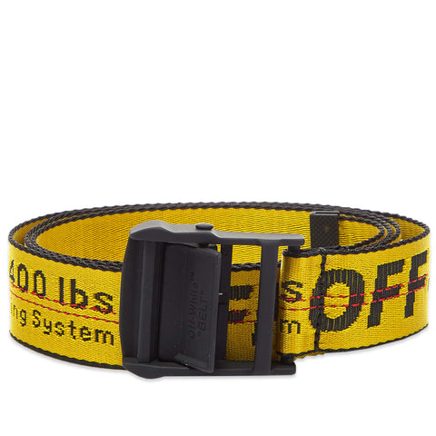 OFF-WHITE Classic Industrial Belt Short Yellow