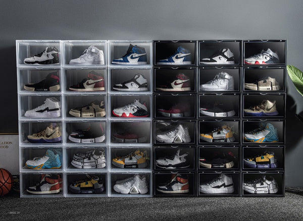 Wall discount shoe box