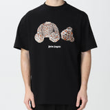 PALM ANGELS Kill The Bear Leopard Tee Black PALM ANGELS PALM ANGELS - originalfook singapore