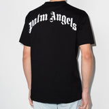 PALM ANGELS Kill The Shark Tee Black PALM ANGELS PALM ANGELS - originalfook singapore