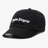 PALM ANGELS Classic Logo Cap Black PALM ANGELS PALM ANGELS - originalfook singapore
