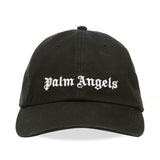 PALM ANGELS Classic Logo Cap Black PALM ANGELS PALM ANGELS - originalfook singapore