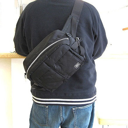 PORTER YOSHIDA JAPAN Tanker Waist Bag Black [622-78302] PORTER JAPAN PORTER JAPAN - originalfook singapore