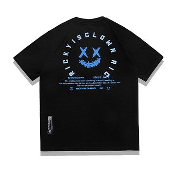 Rickyisclown [RIC] Embroidered Angel Wings Pocket Tee Black [R9210508f-GGGG] RICKYISCLOWN RICKYISCLOWN - originalfook singapore