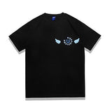 Rickyisclown [RIC] Embroidered Angel Wings Pocket Tee Black [R9210508f-GGGG] RICKYISCLOWN RICKYISCLOWN - originalfook singapore
