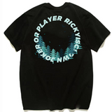 Rickyisclown [RIC] Gradient Forest Tee Black [R8210720s-GG] RICKYISCLOWN RICKYISCLOWN - originalfook singapore