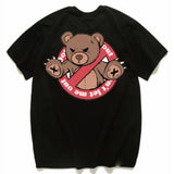 Rickyisclown [RIC] No Exit Teddy Tee Black [R8210909i-F] RICKYISCLOWN RICKYISCLOWN - originalfook singapore