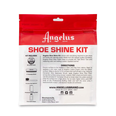 Angelus Shoe Shine Travel Kit