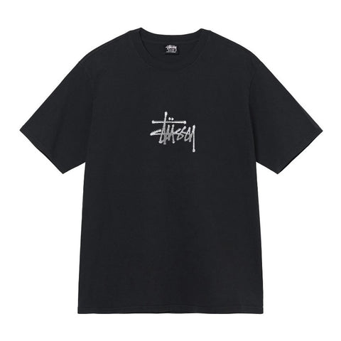 Stussy Surf Tomb Pigment Dyed Tee Black
