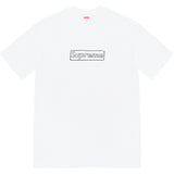SUPREME X KAWS Chalk Box Logo Tee White supreme supreme - originalfook singapore