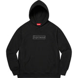 SUPREME X KAWS Chalk Box Logo Hoodie Black supreme supreme - originalfook singapore