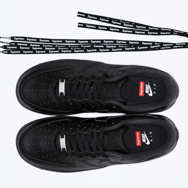 SUPREME X NIKE Air Force 1 Low Black Nike Nike - originalfook singapore