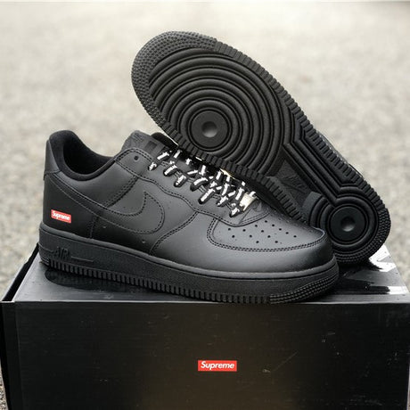 SUPREME X NIKE Air Force 1 Low Black Nike Nike - originalfook singapore