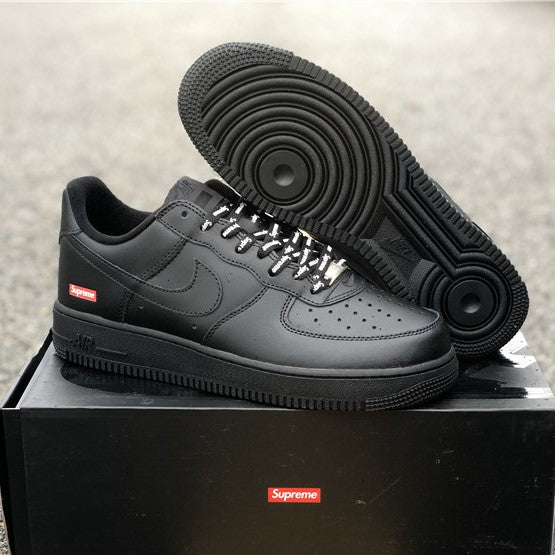 Nike Air Force 1 Low x Supreme Box Logo - Black for Sale