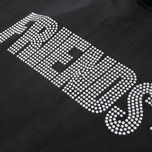 VLONE Friends Rhinestone Tee Black VLONE VLONE - originalfook singapore