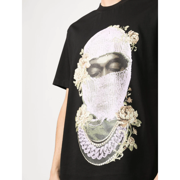 IH NOM UH NIT Paris Mask Roses Tee NUS23241 IH NOM UH NI IH NOM UH NI - originalfook singapore