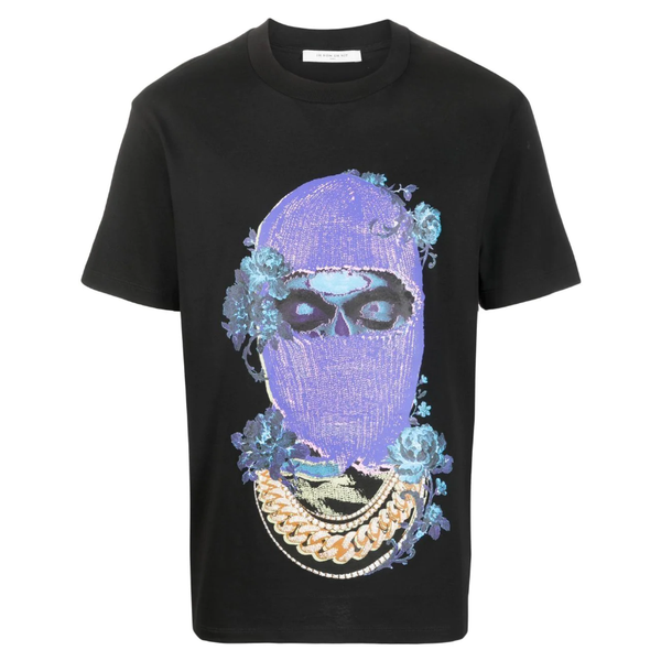 IH NOM UH NIT Paris Purple Mask Tee NCS23231 IH NOM UH NI IH NOM UH NI - originalfook singapore